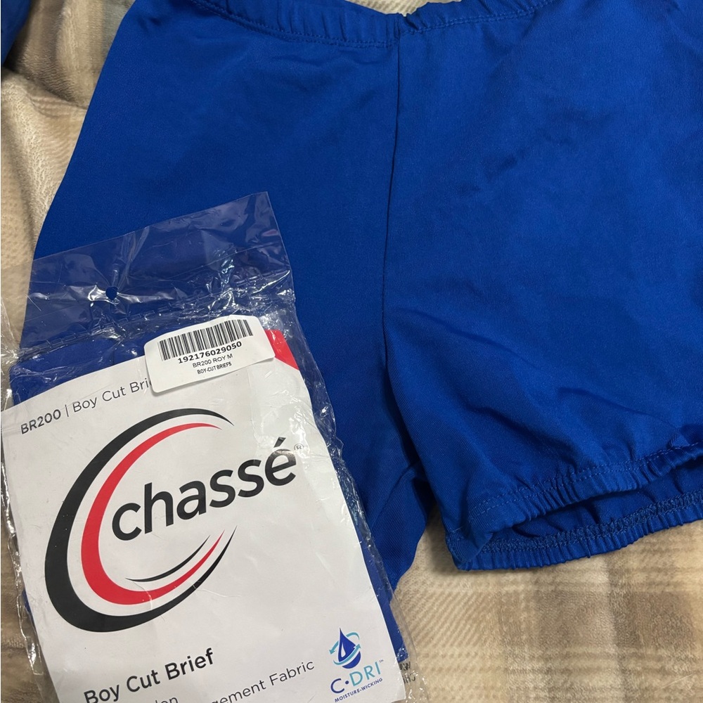 Chassé Blue Cheerleading Shorts